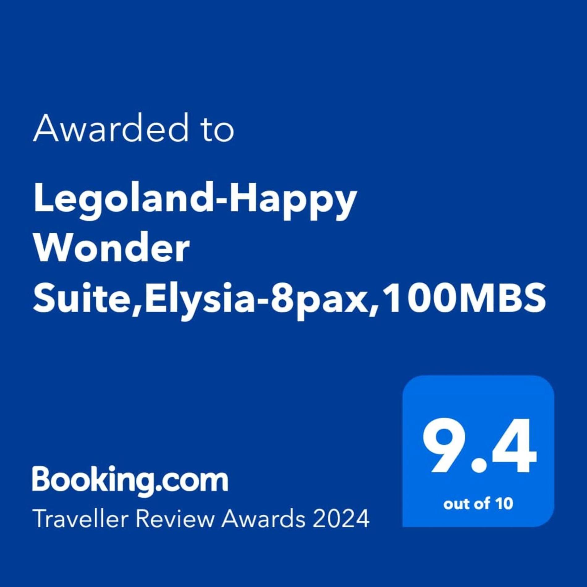 Legoland-Happy Wonder Suite,Elysia-8Pax,100Mbs Nusajaya  Dış mekan fotoğraf